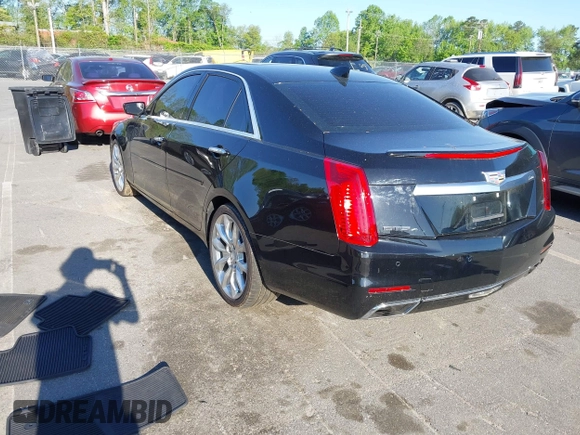 2015 Cadillac CTS Premium AWD with VIN 1G6AZ5S35F0129572, listed as a IAAI auction lot 42045670 with 62,758 mi miles and . Bid and sale history available at DreamBid. Image 3.