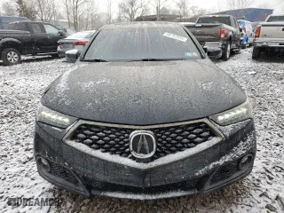 2019 Acura TLX w/A-Spec Pkg with VIN 19UUB3F62KA001402, listed as a Copart auction lot 88762055 with 84,536 mi miles and Salvage Title. Bid and sale history available at carsss.com. Image 5.