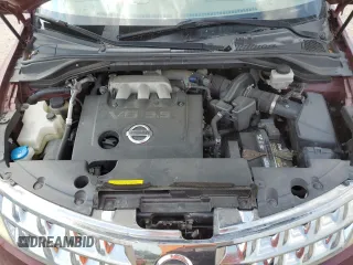 2007 Nissan Murano SL with VIN JN8AZ08W27W609606, listed as a Copart auction lot 60458045 with 86,281 mi miles and Salvage title. Bid and sale history available at DreamBid. Image 12.
