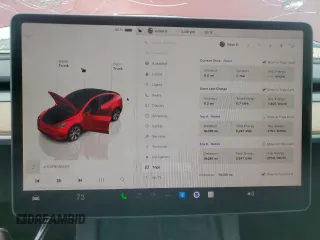 2024 Tesla Model Y Long Range with VIN 7SAYGDEE3RA224498, listed as a Copart auction lot 60441175 with 19,081 mi miles and Clean title. Bid and sale history available at DreamBid. Image 9.