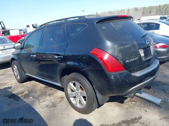 2006 Nissan Murano SL with VIN JN8AZ08W26W537045, listed as a IAAI auction lot 41789681 with 156,286 mi miles. Bid and sale history available at carsss.com. Image 3.