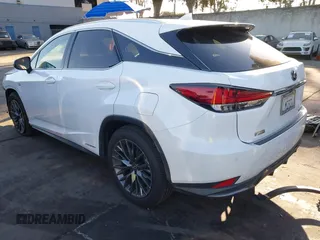 2020 Lexus RX with VIN 2T2YGMDA3LC043603, listed as a IAAI auction lot 41680759 with 47,295 mi miles. Bid and sale history available at carsss.com. Image 3.