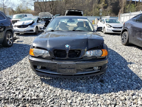 2001 BMW 3 Series 330Ci with VIN WBABN53481JU35945, listed as a Copart auction lot 54778085 with 79,855 mi miles and Clean Title. Bid and sale history available at carsss.com. Image 5.