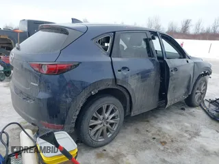 2020 Mazda CX-5 Grand Touring with VIN JM3KFBDM9L0778812, listed as a IAAI auction lot 41589208 with 39,385 mi miles. Bid and sale history available at carsss.com. Image 4.