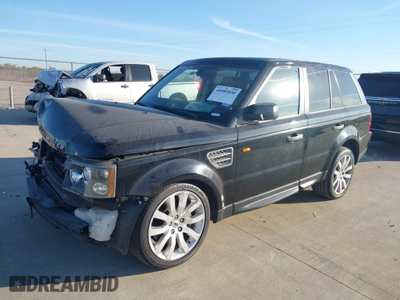 2008 Land Rover Range Rover Sport SC with VIN SALSH23408A144741, listed as a IAAI auction lot 40985850 with 110,878 mi miles. Bid and sale history available at carsss.com. Image 2.