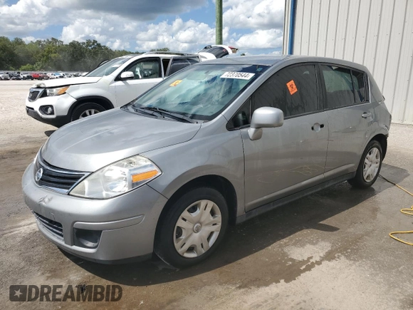 2012 Nissan Versa S with VIN 3N1BC1CP4CK802498, listed as a Copart auction lot 72370544 with 180,313 mi miles and Salvage Title. Bid and sale history available at carsss.com. Image 1.