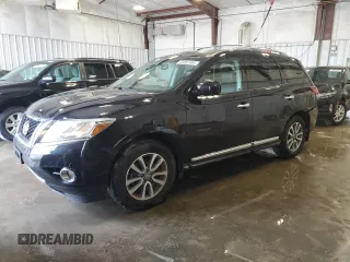 2016 Nissan Pathfinder SL with VIN 5N1AR2MM3GC664980, listed as a Copart auction lot 59865905 with 138,627 mi miles and Clean title. Bid and sale history available at DreamBid. Image 1.