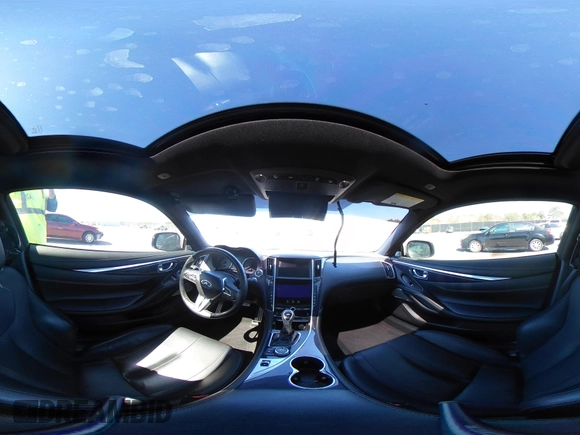 2017 Infiniti Q60 Red Sport 400 with VIN JN1FV7EL6HM700944, listed as a IAAI auction lot 41764147 with 157,211 mi miles and . Bid and sale history available at carsss.com. Image 18.