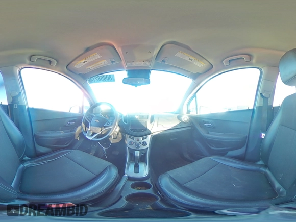 2015 Chevrolet Trax LT with VIN KL7CJLSB4FB124910, listed as a Copart auction lot 80858214 with 119,011 mi miles and Salvage Title. Bid and sale history available at carsss.com. Image 14.