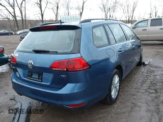 2016 Volkswagen Golf SportWagen TSI S with VIN 3VWC17AUXGM514723, listed as a IAAI auction lot 41419838 with 79,745 mi miles. Bid and sale history available at carsss.com. Image 4.