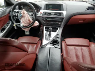 2014 BMW 6 Series 650i xDrive z VIN WBA6B4C54ED371324, wystawiony jako Copart lot #49016325 z przebiegiem 113 395 mil mil oraz Szkoda całkowita • Salvage title. Historia ofert i sprzedaży dostępna na DreamBid. Obrazek 8.