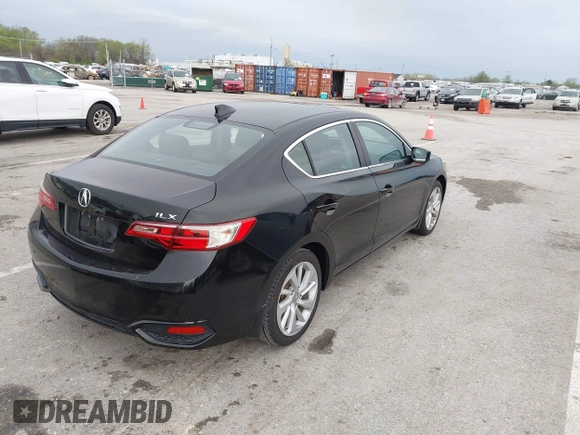 2017 Acura ILX w/Premium Pkg with VIN 19UDE2F78HA006221, listed as a IAAI auction lot 41956336 with 113,339 mi miles. Bid and sale history available at carsss.com. Image 4.