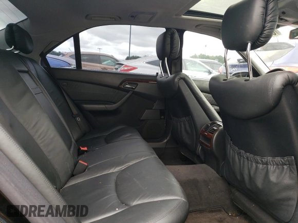 2001 Mercedes-Benz S-Class with VIN WDBNG75J01A212659, listed as a Copart auction lot 66066594 with 0 mi miles and Salvage Title. Bid and sale history available at carsss.com. Image 10.