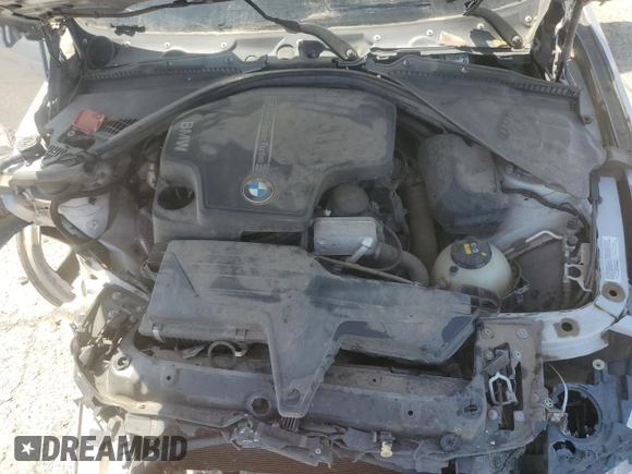 2014 BMW 3 Series 320i xDrive with VIN WBA3C3G58ENS70849, listed as a Copart auction lot 52045365 with 0 mi miles and Salvage Title. Bid and sale history available at carsss.com. Image 12.