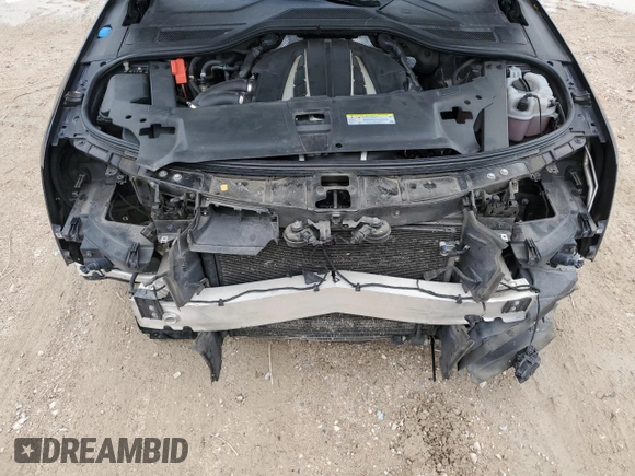 2016 Audi A8 L 4.0T Sport with VIN WAU43AFD2GN005784, listed as a Copart auction lot 78958264 with 146,710 mi miles and Salvage Title. Bid and sale history available at carsss.com. Image 11.