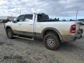 2023 Ram 2500 Longhorn with VIN 3C6UR5GL8PG505043, listed as a Copart auction lot 86341614 with 45,936 mi miles and Salvage Title. Bid and sale history available at carsss.com. Image 2.