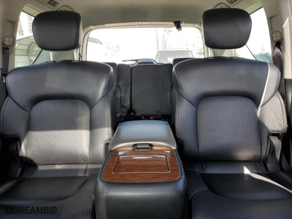 2018 Infiniti QX80 with VIN JN8AZ2NF3J9660604, listed as a Copart auction lot 52413665 with 0 mi miles and Salvage Title. Bid and sale history available at carsss.com. Image 10.