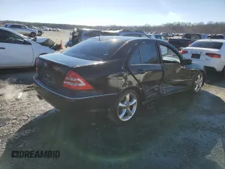 2006 Mercedes-Benz C 230 Sport with VIN WDBRF52H76A895770, listed as a Copart auction lot 41414335 with 206,996 mi miles and Salvage Title. Bid and sale history available at carsss.com. Image 3.