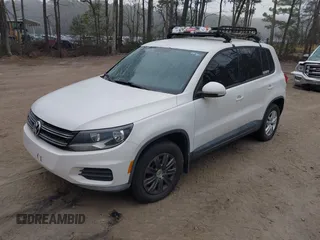 2012 Volkswagen Tiguan with VIN WVGCV7AX5CW508206, listed as a IAAI auction lot 41612007 with 116,455 mi miles and . Bid and sale history available at DreamBid. Image 2.