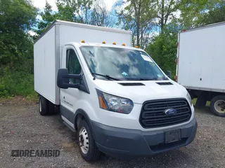 2019 Ford Transit with VIN 1FDBF8ZM8KKA38526, listed as a IAAI auction lot 42294893 with 92,510 mi miles and . Bid and sale history available at DreamBid. Image 1.