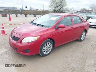 2009 Toyota Corolla with VIN JTDBL40E099028277, listed as a IAAI auction lot 42093963 with 151,846 mi miles. Bid and sale history available at carsss.com. Image 2.