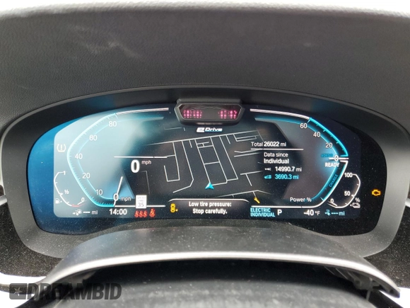 2023 BMW 5 Series 530e with VIN WBA13AG01PCM24624, listed as a Copart auction lot 55149855 with 26,022 mi miles and Salvage title. Bid and sale history available at DreamBid. Image 9.
