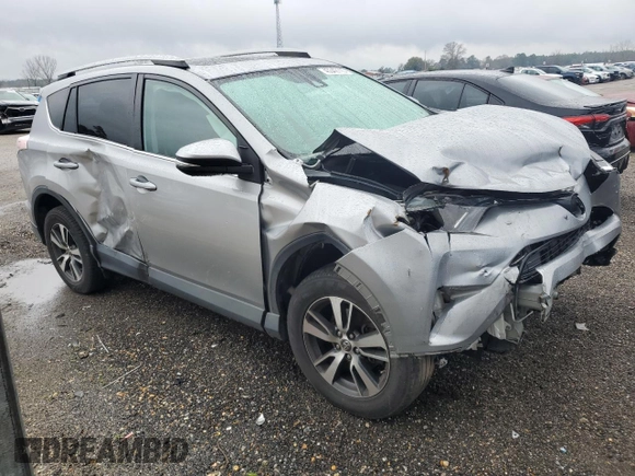 2018 Toyota RAV4 XLE with VIN 2T3WFREV9JW446131, listed as a Copart auction lot 45342115 with 116,238 mi miles and Non Repairable. Bid and sale history available at carsss.com. Image 4.