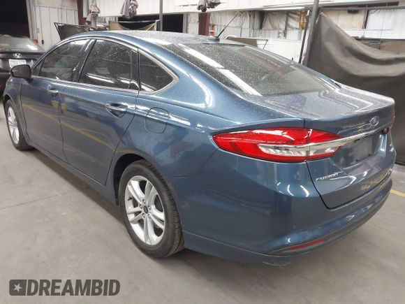 2018 Ford Fusion SE with VIN 3FA6P0HD6JR253375, listed as a IAAI auction lot 41945955 with 47,072 mi miles. Bid and sale history available at carsss.com. Image 3.