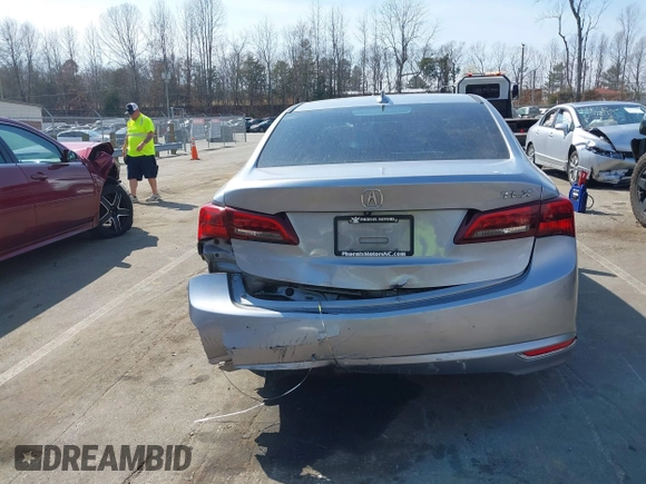2015 Acura TLX with VIN 19UUB1F31FA017235, listed as a IAAI auction lot 41810472 with 130,762 mi miles. Bid and sale history available at carsss.com. Image 17.