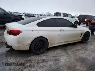2016 BMW 4 Series 435i xDrive z VIN WBA3R5C59GK374383, wystawiony jako Copart lot #87587245 z przebiegiem 140 897 mil mil oraz Czysty tytuł • Clean title. Historia ofert i sprzedaży dostępna na DreamBid. Obrazek 3.
