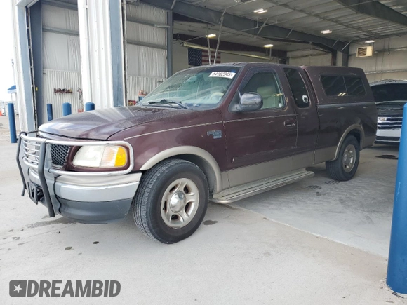 2001 Ford F-150 XL with VIN 1FTRX17W71NA45086, listed as a Copart auction lot 54182945 with 173,998 mi miles and Salvage title. Bid and sale history available at DreamBid. Image 1.