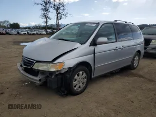 2003 Honda Odyssey EX-L with VIN 5FNRL18983B057981, listed as a Copart auction lot 51970825 with 178,061 mi miles and Salvage title. Bid and sale history available at DreamBid. Image 1.
