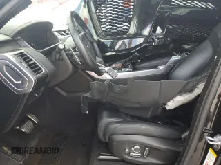 2020 Land Rover Range Rover Sport SVR with VIN SALWZ2RE3LA898711, listed as a Copart auction lot 73490674 with 29,180 mi miles and Non Repairable. Bid and sale history available at carsss.com. Image 7.