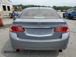 2011 Acura TSX with VIN JH4CU2F62BC006388, listed as a Copart auction lot 58026575 with 162,825 mi miles and Salvage title. Bid and sale history available at DreamBid. Image 6.