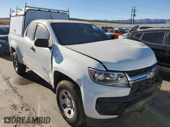 2021 Chevrolet Colorado 4WD Work Truck with VIN 1GCHTBEN9M1194473, listed as a Copart auction lot 86290934 with 70,295 mi miles and Salvage Title. Bid and sale history available at carsss.com. Image 4.