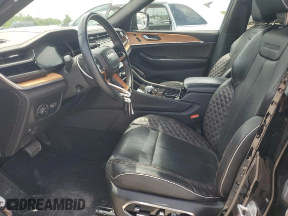 2022 Jeep Grand Cherokee Summit Reserve with VIN 1C4RJHETXN8503565, listed as a Copart auction lot 63758425 with 57,598 mi miles and Salvage title. Bid and sale history available at DreamBid. Image 7.