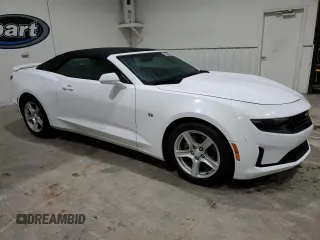 2022 Chevrolet Camaro 1LT with VIN 1G1FB3DX0N0105148, listed as a Copart auction lot 79677594 with 57,035 mi miles and Clean Title. Bid and sale history available at carsss.com. Image 4.