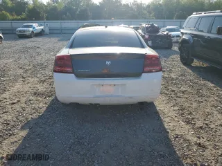 2008 Dodge Charger with VIN 2B3KA43G18H333287, listed as a Copart auction lot 52206325 with 0 mi miles and Salvage Title. Bid and sale history available at carsss.com. Image 6.