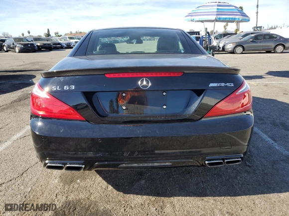 2013 Mercedes-Benz SL-Class SL 63 AMG with VIN WDDJK7EA8DF010941, listed as a Copart auction lot 84405294 with 11,145 mi miles and Salvage Title. Bid and sale history available at carsss.com. Image 6.