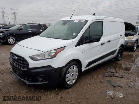 2023 Ford Transit Connect XL z VIN NM0LS7S2XP1549723, wystawiony jako Copart lot #51123595 z przebiegiem 53 632 mil mil oraz Czysty tytuł • Clean title. Historia ofert i sprzedaży dostępna na DreamBid. Obrazek 1.