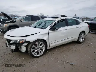 2017 Chevrolet Impala Premier with VIN 2G1145S37H9193027, listed as a Copart auction lot 45701755 with 110,566 mi miles and Salvage Title. Bid and sale history available at DreamBid. Image 1.