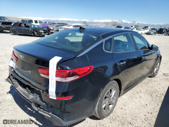 2020 Kia Optima SE with VIN 5XXGT4L38LG387533, listed as a Copart auction lot 50504625 with 128,136 mi miles and Salvage Title. Bid and sale history available at carsss.com. Image 3.