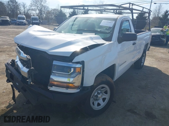 2016 Chevrolet Silverado 1500 Work Truck with VIN 1GCNCNEH5GZ381407, listed as a IAAI auction lot 41795407 with 171,749 mi miles. Bid and sale history available at carsss.com. Image 2.