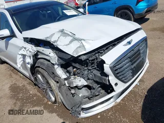 2018 Genesis G80 3.8L with VIN KMHGN4JE8JU227590, listed as a IAAI auction lot 41668042 with 69,914 mi miles. Bid and sale history available at carsss.com. Image 6.