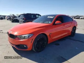 2018 BMW 4 Series 430i xDrive with VIN WBA4J3C5XJBG97156, listed as a Copart auction lot 49864185 with 125,227 mi miles and Salvage Title. Bid and sale history available at DreamBid. Image 1.