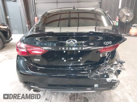 2021 Infiniti Q50 Pure z VIN JN1EV7AR1MM752286, wystawiony jako IAAI lot #40897683 z przebiegiem 44 707 mil mil oraz . Historia ofert i sprzedaży dostępna na DreamBid. Obrazek 16.