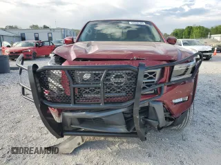 2024 Nissan Frontier SL with VIN 1N6ED1EK4RN659447, listed as a Copart auction lot 53338105 with 4,895 mi miles and Salvage title. Bid and sale history available at DreamBid. Image 5.