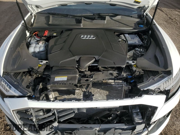 2023 Audi Q8 Premium Plus with VIN WA1BVBF11PD022656, listed as a Copart auction lot 85314434 with Not provided miles and Salvage title. Bid and sale history available at DreamBid. Image 12.