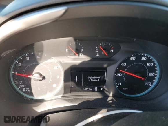 2022 Chevrolet Malibu LS with VIN 1G1ZB5ST5NF191756, listed as a Copart auction lot 47164355 with 23,802 mi miles and Salvage Title. Bid and sale history available at DreamBid. Image 9.