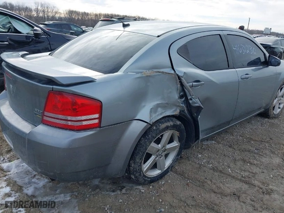 2008 Dodge Avenger SXT with VIN 1B3LC56R08N141268, listed as a IAAI auction lot 41631230 with 225,141 mi miles. Bid and sale history available at carsss.com. Image 6.
